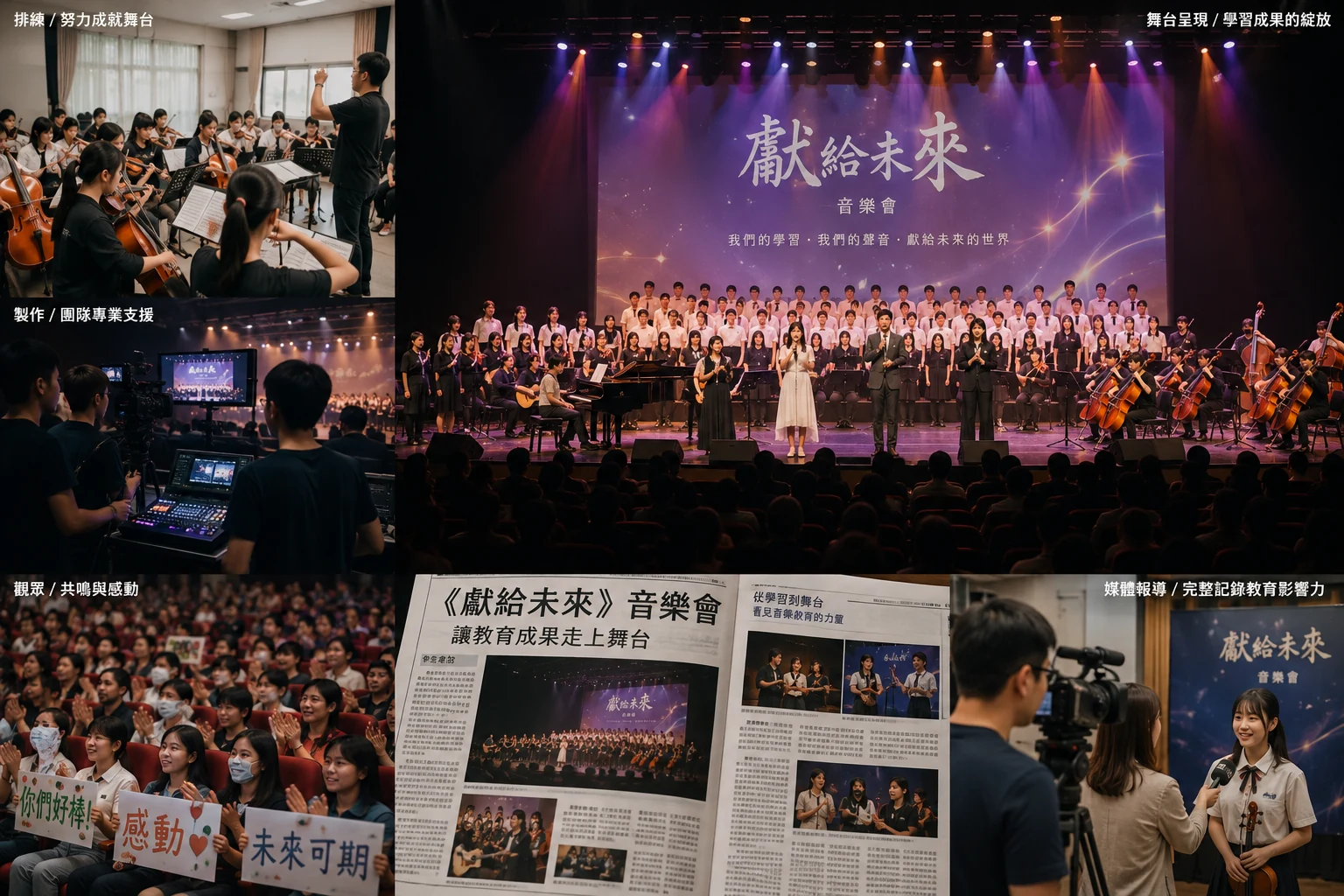 大型音樂廳演出