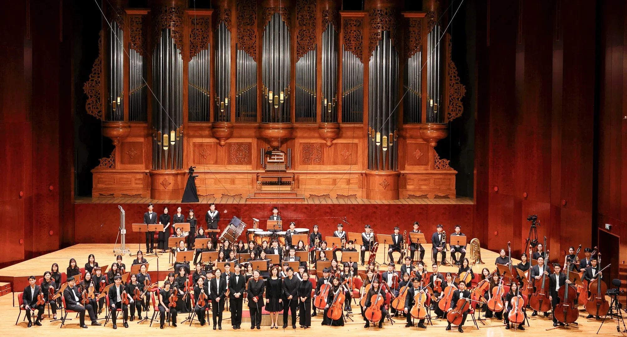 臺灣學生交響樂團於國家音樂廳演出