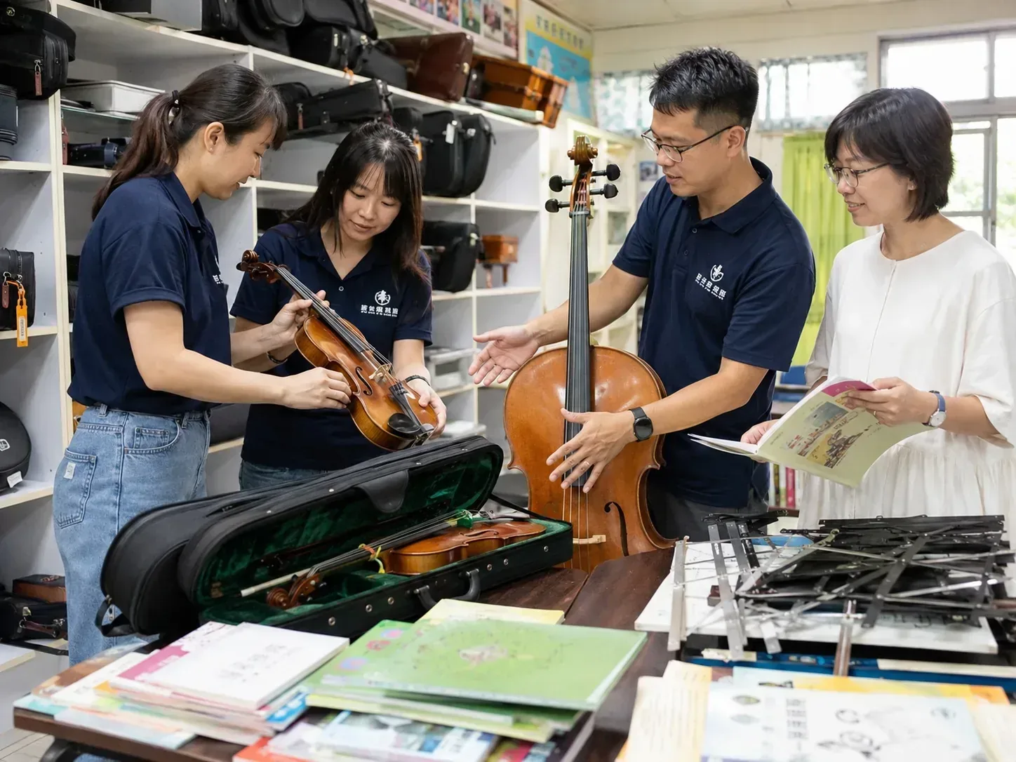 臺灣學生樂團與教育工作者共同演出